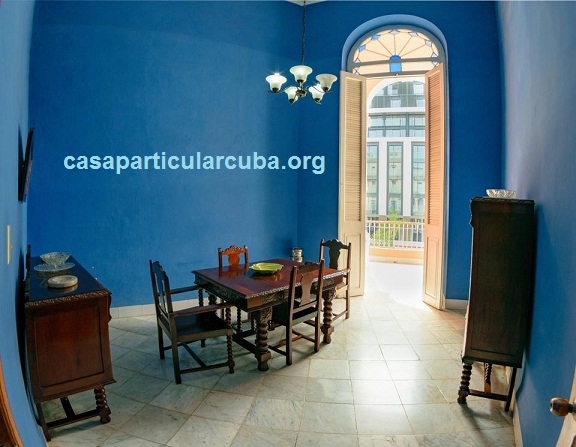 'Comedor y terraza' Casas particulares are an alternative to hotels in Cuba.